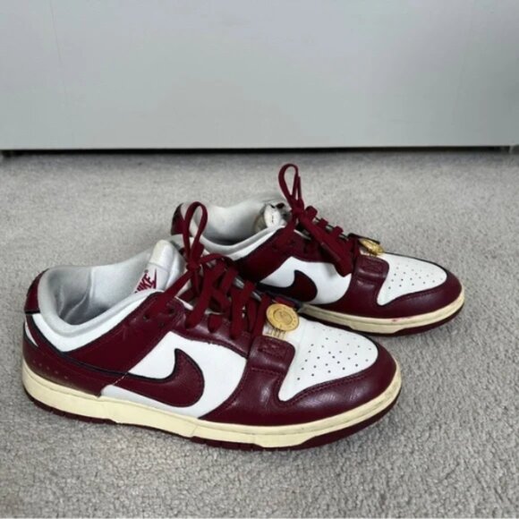 Nike Dunk Low SE Sisterhood‎ Sail Team Red Size 9.5 *see notes - Picture 2 of 16